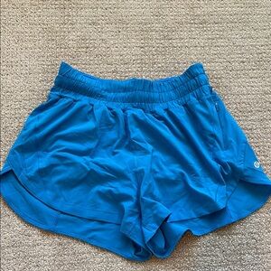 Lululemon track that 3inch shorts. Size 6. Worn 2 times.